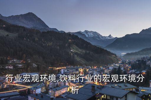 安防行业宏观环境,饮料行业的宏观环境分析