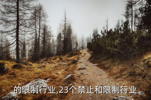 微博的限制行业,23个禁止和限制行业