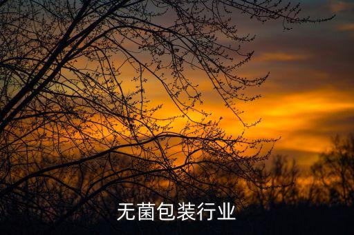 医疗无菌包装行业