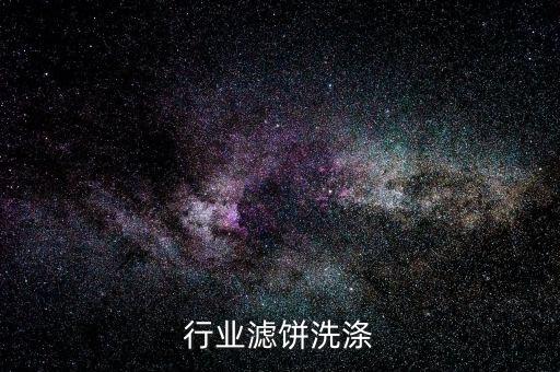 行业滤饼洗涤
