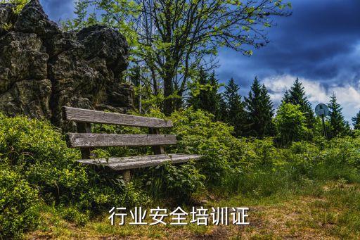 行业安全培训证