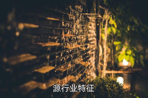 源行业特征
