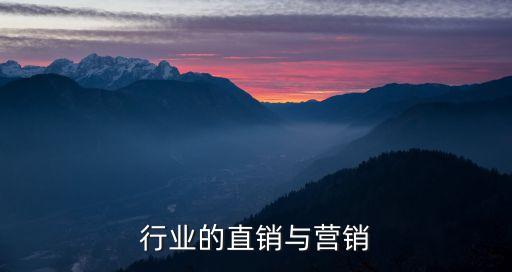涂料行业的直销与营销