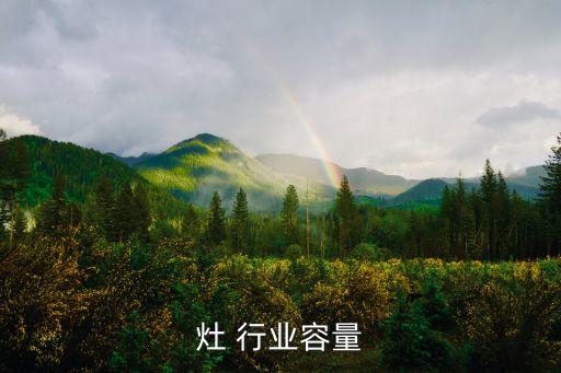 灶 行业容量