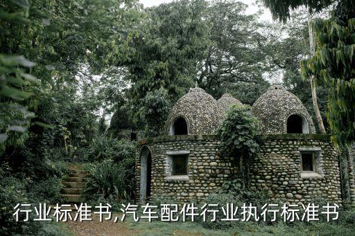行业标准书,汽车配件行业执行标准书