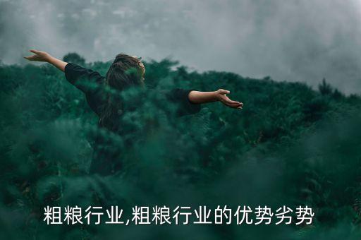 创业粗粮行业,粗粮行业的优势劣势