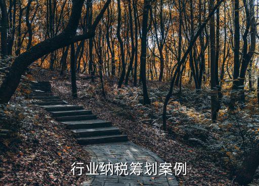 建筑行业纳税筹划案例