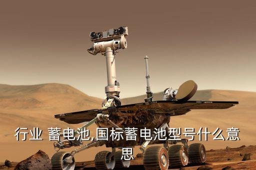 行业 蓄电池,国标蓄电池型号什么意思