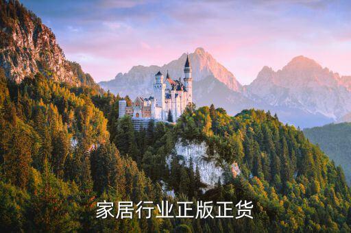 家居行业正版正货