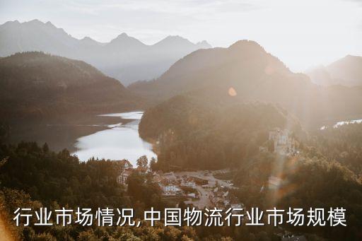 物流行业市场情况,中国物流行业市场规模