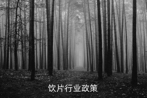 饮片行业政策