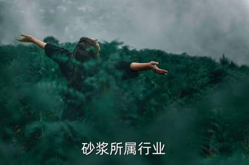 砂浆所属行业