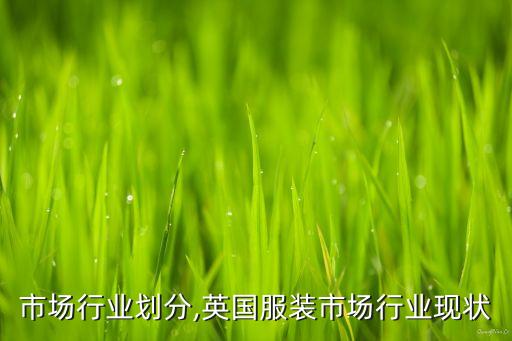 服装市场行业划分,英国服装市场行业现状