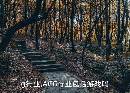 acg行业,ACG行业包括游戏吗