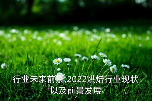烘焙行业未来前景,2022烘焙行业现状以及前景发展
