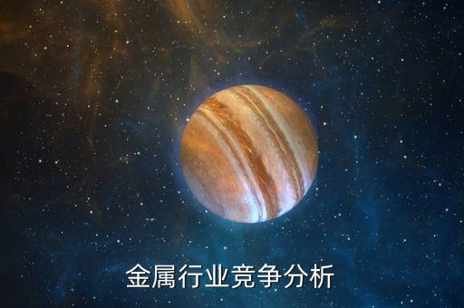 金属行业竞争分析