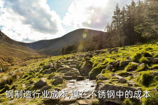 不锈钢制造行业成本,镍在不锈钢中的成本