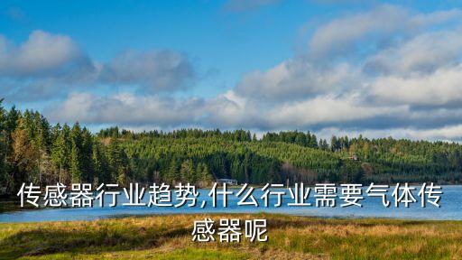 传感器行业趋势,什么行业需要气体传感器呢