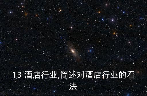 13 酒店行业,简述对酒店行业的看法