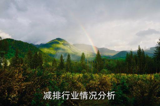 节能减排行业情况分析