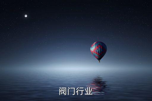 中国阀门行业