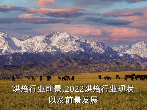 私房烘焙行业前景,2022烘焙行业现状以及前景发展...