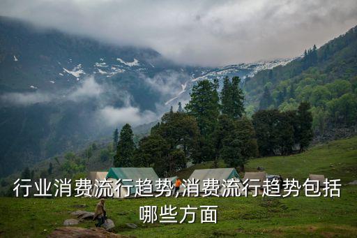 服装行业消费流行趋势,消费流行趋势包括哪些方面