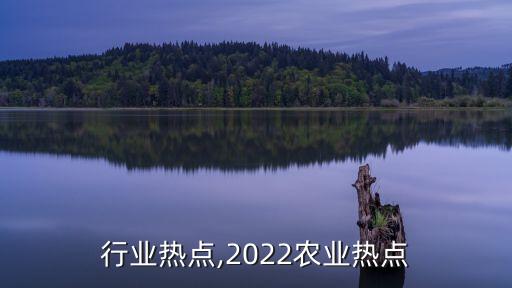 农业行业热点,2022农业热点