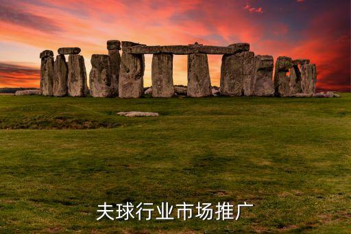 高尔夫球行业市场推广