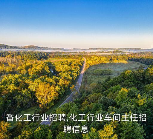 吐鲁番化工行业招聘,化工行业车间主任招聘信息