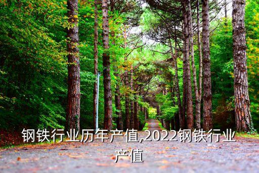 山东钢铁行业历年产值,2022钢铁行业产值