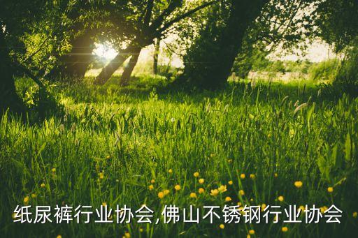 佛山纸尿裤行业协会,佛山不锈钢行业协会