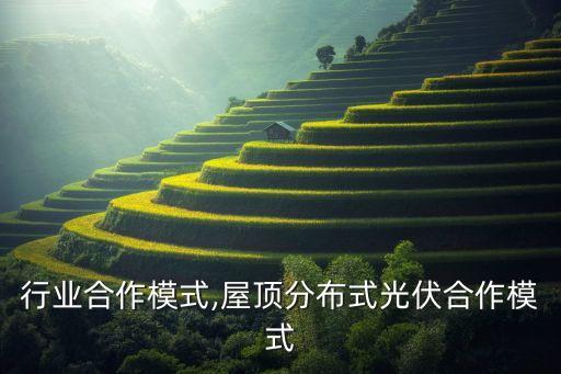 光伏行业合作模式,屋顶分布式光伏合作模式