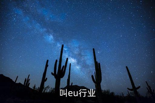 叫eu行业