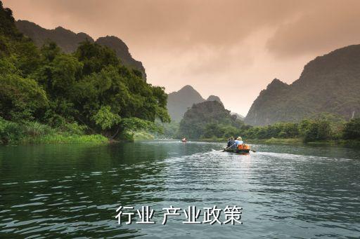行业 产业政策