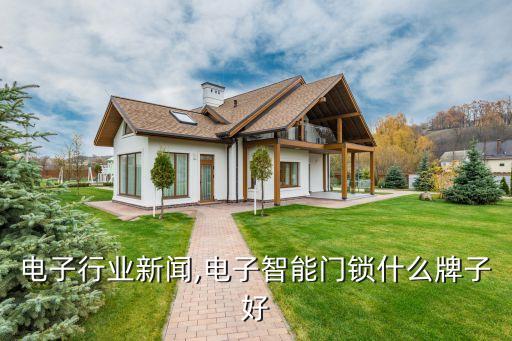 电子行业新闻,电子智能门锁什么牌子好