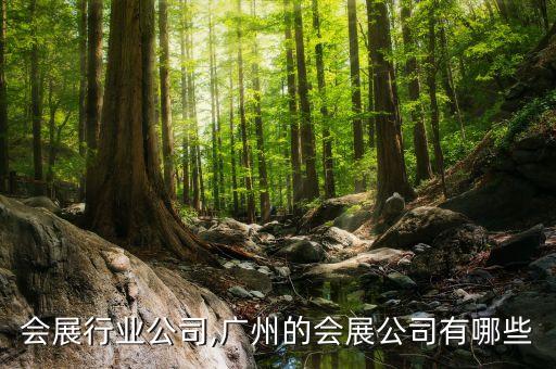 广州会展行业公司,广州的会展公司有哪些