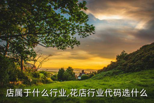 纸花店属于什么行业,花店行业代码选什么