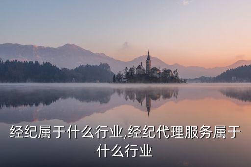 经纪属于什么行业,经纪代理服务属于什么行业