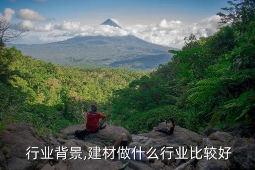  行业背景,建材做什么行业比较好