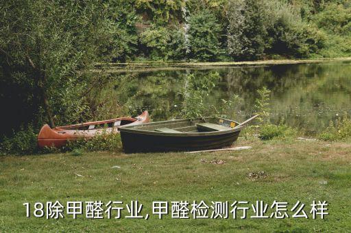 18除甲醛行业,甲醛检测行业怎么样