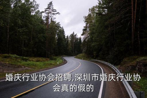 婚庆行业协会招聘,深圳市婚庆行业协会真的假的