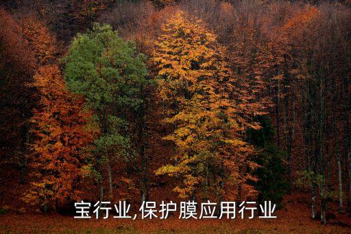 应用宝行业,保护膜应用行业