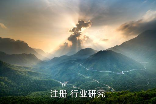 注册 行业研究