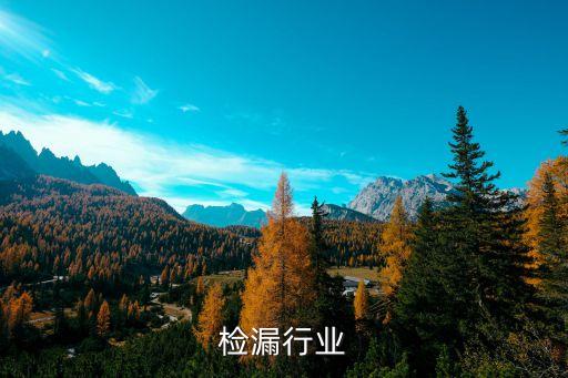 地暖检漏行业