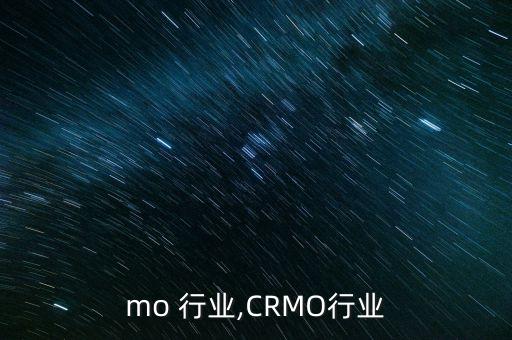 crmo 行业,CRMO行业