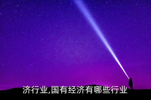 济行业,国有经济有哪些行业
