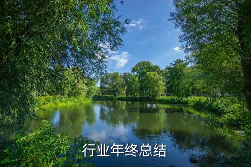 行业年终总结