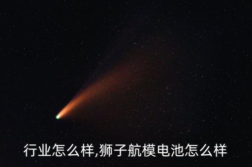 航模行业怎么样,狮子航模电池怎么样
