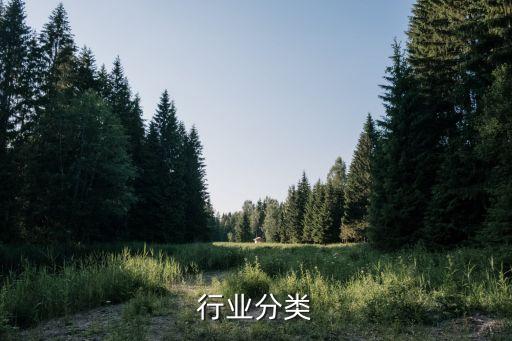 行业分类
